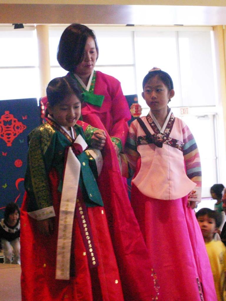 The Spring Festival hosted a Royal Fashion Show.