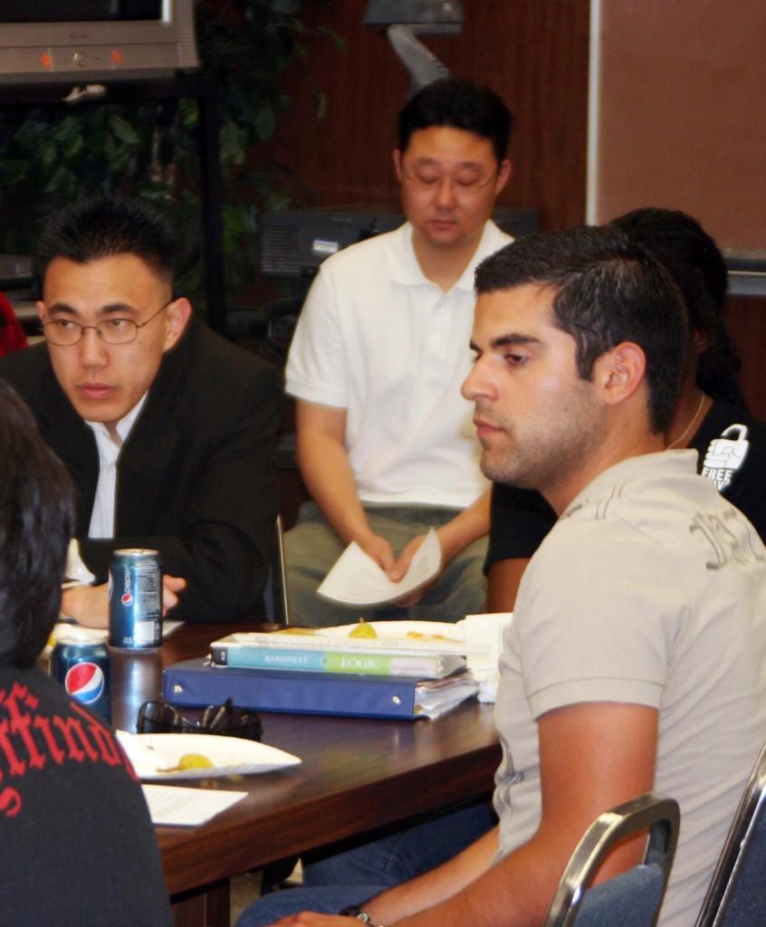 The ASCC Cabinet discussed how the iFALCON scholarship has enough for three students.