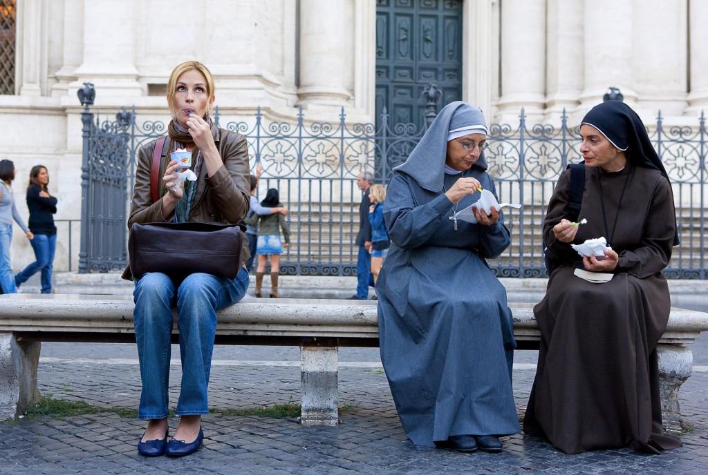 Julia Roberts as Elizabeth Gilbert in Clumbia Pictures Eat Pray Love.