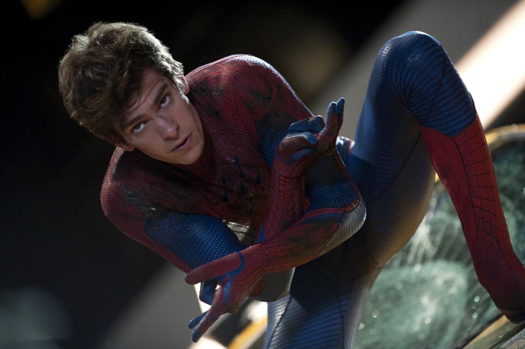 Andrew Garfield stars as Spider-Man in Columbia Pictures The Amazing Spider-man, also starring Emma Stone.
