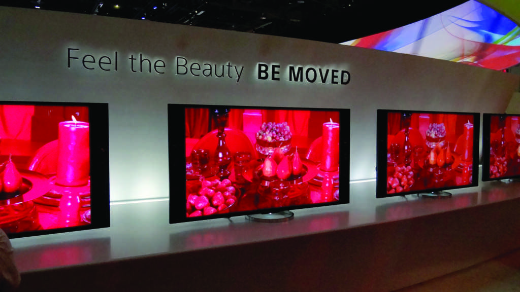 4K TVs were among the products unveiled at the 2013 Consumer Electronics Show in Las Vegas on Jan. 8-11. 