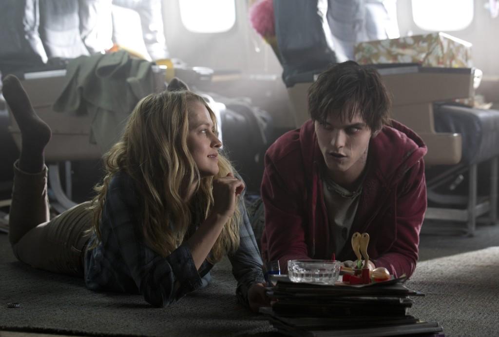 Nicholas Hoult and co-star Teresa Palmer mimic a modern Romeo and Juliet love story, but with a new twist in Warm Bodies. The film opened at number one at the box office.