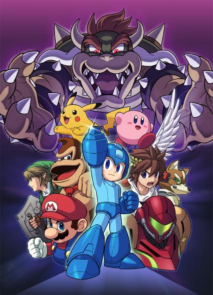 PHOTO BY: Ryuji Higurashi/CAPCOM

Super Smash Bros., the fourth installment in the Nintendo fighting franchise, hits stores for the 3DS console Friday, Oct. 3, with the Wii U release coming along Holiday 2014. One of the new fighters in the game is Mega Man (center).