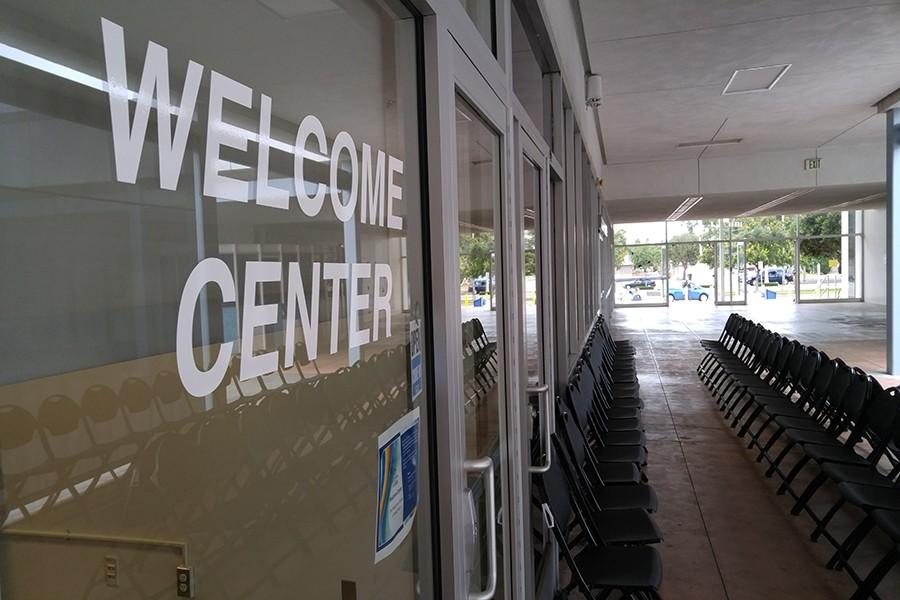 The Welcome Center opened over the summer. It is located in the administration building next to staff lounge. Photo credit: Grester Celis-Acosta