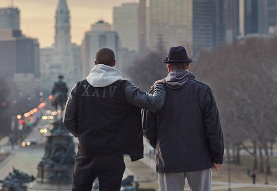 Sylvester Stallone and Michael B. Jordan in "Creed." (Warner Bros. Entertainment)