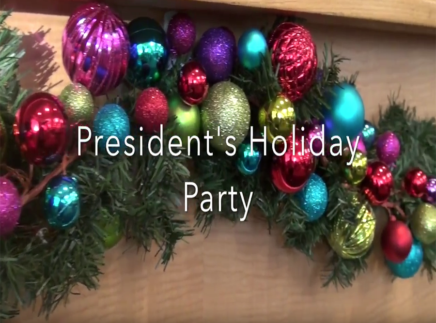 Presidents Holiday Party collects 360 toys for Sparks of Love
