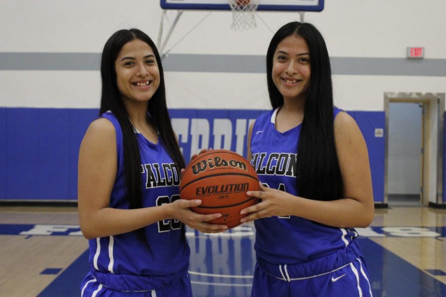 Point guard No. 20 Jesenia and shooting guard No. 24 Serena Rendon, are basketball playing twin sister who are leading the back court. 