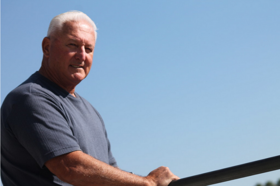 Frank Mazzotta, head coach of Cerritos College football, has anounced his retirement. Mazzotta has been head coach for the last 40 years. Photo credit: TM Archives