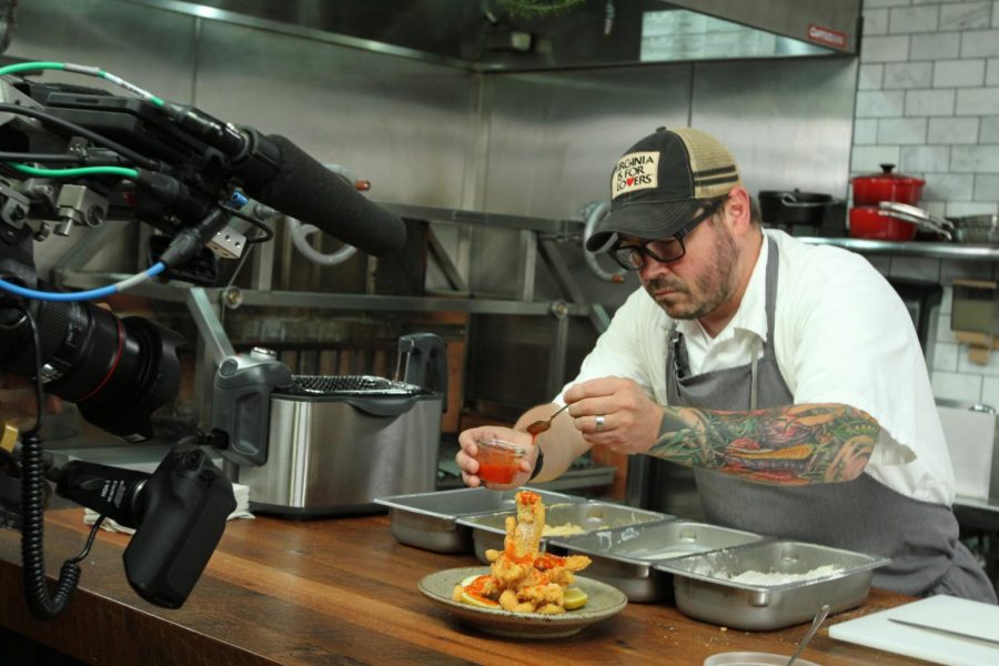 Southern chef Sean Brock prefers his shaved catfish with a liberal dose of hot sauce. His advice? “Make it rain hot sauce.”
