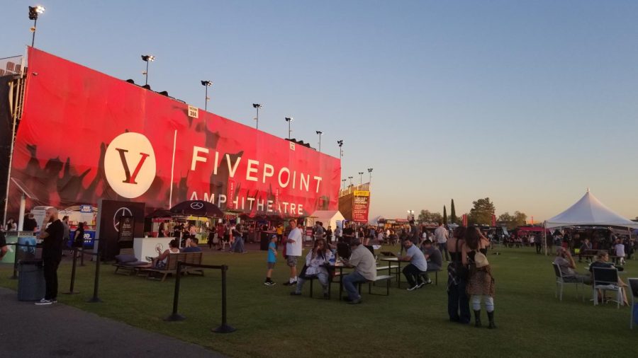 FivePoint+Amphitheater+featuring+some+of+the+best+rock+bands+The+show+took+place+Aug.+29+2019.+