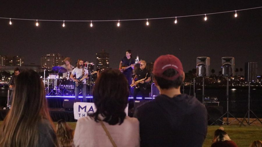 The Queen Marys first night market brought people out to enjoy the new food, goodies and music being offered. Photo credit: Bryanna Mejia