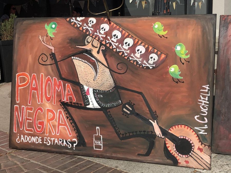 Art work that coincides with Hispanic Culture was on display for people to admire. The festival was held in Uptown Whittier