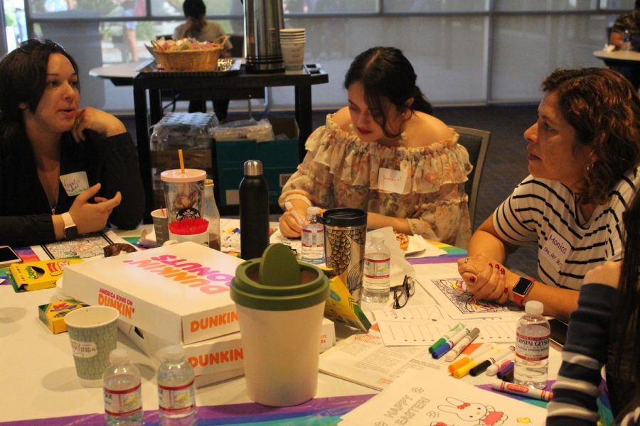 The first Queer Coffee at Cerritos College began in the Fall of 2018 and is a monthly event in support of the LGBTQ community. Their Domestic Violence workshop was held on Oct. 15, 2019. Photo credit: Naila Salguero