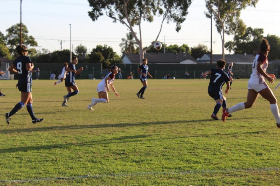 Womens soccer obtained the lead over Mt. San Antonio Mounties on Oct. 29, 2019. They are set to play El Camino on Nov. 5, 2019. Photo credit: Quinae Austin