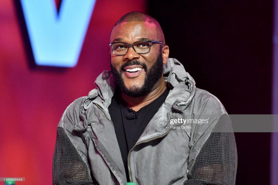 NEW ORLEANS, LOUISIANA - JULY 07: Tyler Perry speaks on stage at 2019 ESSENCE Festival Presented By Coca-Cola at Ernest N. Morial Convention Center on July 07, 2019 in New Orleans, Louisiana