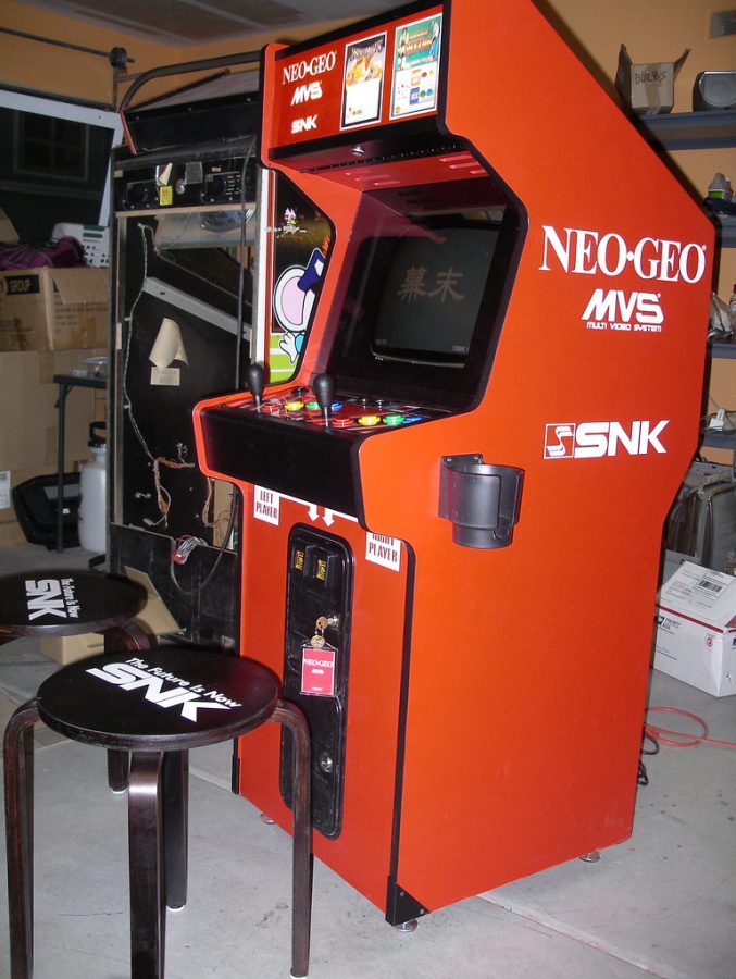 This is one of the arcade cabinets owned by SNK. This has some of their best fighting games like King of Fighters and Fatal Fury. Chris Ainsworth