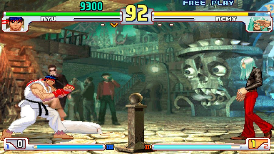 Street+Fighter+III%3A+Third+Strike+released+for+arcades+in+1999.+We+see+ryu+facing+off+against+one+of+the+new+additions+to+the+game+Remy+who+is+made+to+replace+guile.+Photo+credit%3A+Oscar+Torres