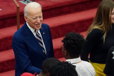 Joe Biden is the newest 2020 elected president of the United States. It was a tight race between Biden and Trump Photo credit: stingrayschuller on Flickr.com