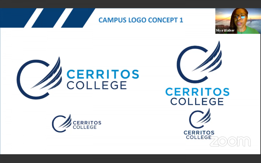 The winning design for Cerritos Colleges new logo. It was presented before the Board of Trustees on  Nov. 18. 