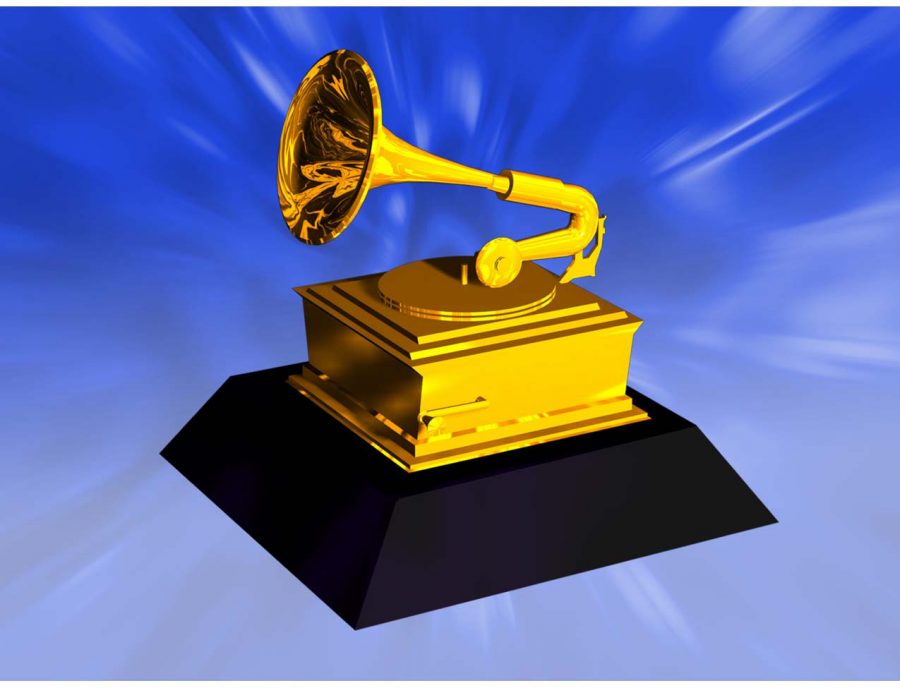 300 dpi 2 col. x 3.25 inches/108x83 mm/368x281 pixels Kurt Strazdins color illustration of a Grammy award. KRT 2001.
Companion KRT News in Motion animation and KRTi HotTopics is available on this subject.
