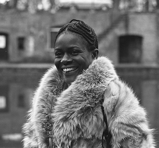 American film star Cicely Tyson during press conference in Utrecht, 1973. Tyson's memoir 
