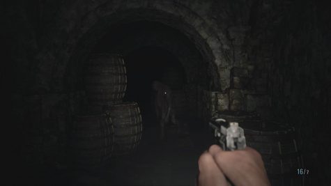 Towards the latter half of the demo, players explore the dungeons of the castle. Many of the castle's denizens are featured here, often scaring the player by appearing out of the darkness.