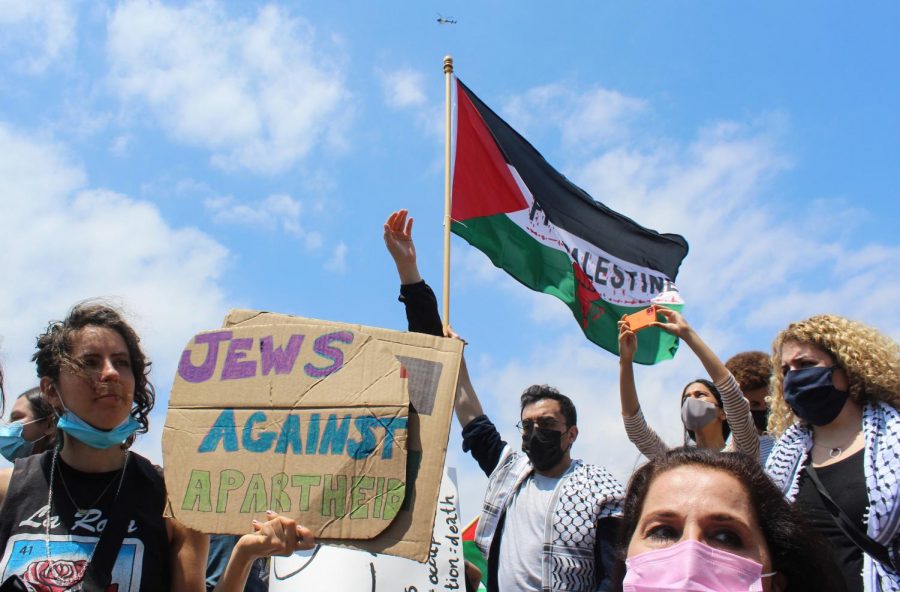 Hundreds of Jews marched in solidarity with Palestinians on May 15. Many Jews voiced their opposition to the violence against Palestinians citing similarities to the South African Apartheid.  
