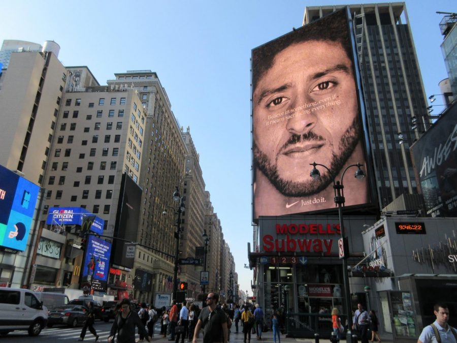 Colin+Kaepernick+billboard+for+ad+campaign+near+Maddison+Square+Garden+in+New+York.+Photo+credit%3A+Brecht+Bug%2FFlickr
