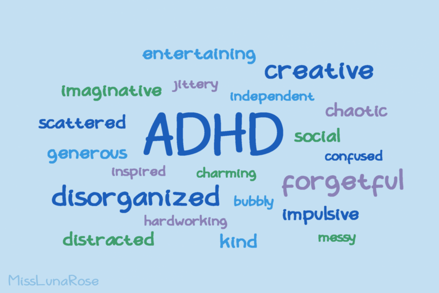 ADHD+comes+with+both+strengths+and+challenges.+This+picture+lists+some+of+the+traits+%28positive%2C+negative%2C+and+neutral%29+related+to+ADHD.+Photo+credit%3A+MissLunaRose12