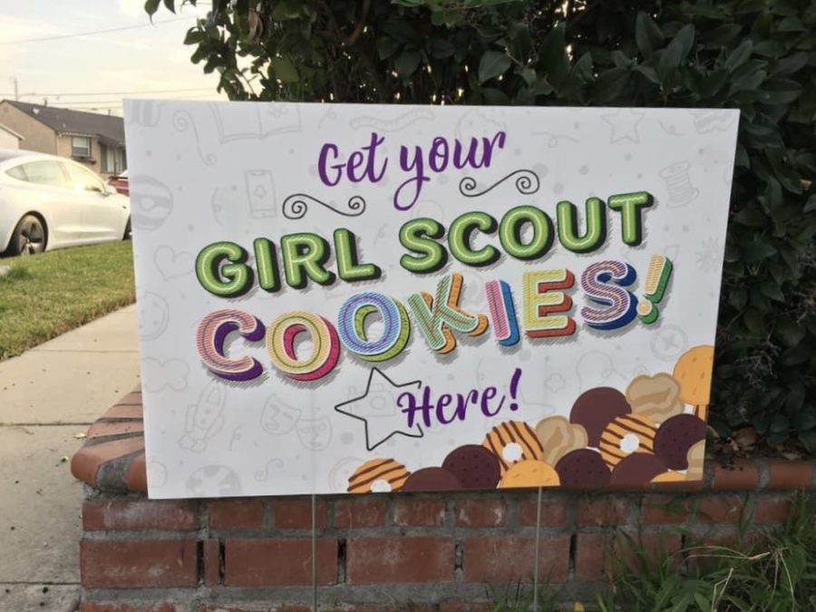 Girl Scouts are excited to be back and sell everyones favorite cookies after COVID-19 causes a hindrance to their connection to the community.
Courtesy of: Marcella Barba-Olmos
