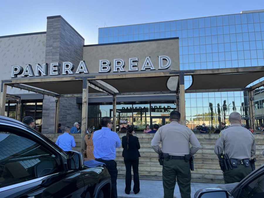 Norwalk community members were invited to join the mayor at Panera Bread for an open, public forum session on Wednesday. 