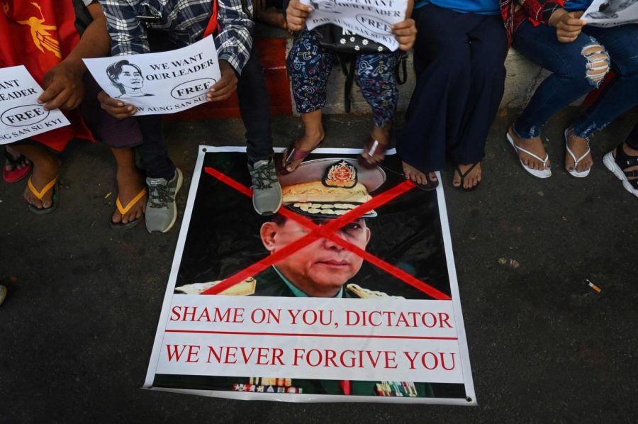 It didnt take long for the citizens of Burma to organize protests against the new military rule in states like Yangon. However, it also didnt take long for the said military rule to respond with brute force. Photo credit: Getty Images