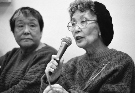 Yuri Kochiyama was an Asian American activist who briefly fought alongside Malcom X in the Civil Rights Movement. She dedicated her life to advocating for human rights. Courtesy of: Corky Lee, AAPI leader