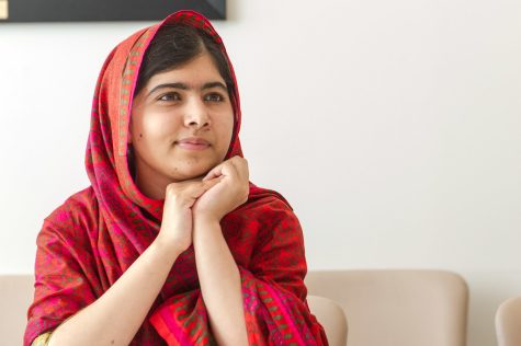 Malala Yousafzai is a Pakistani activist who speaks out for women's rights to education and was targeted by the Taliban in 2012 for it. Courtesy of: Creative Commons Photo Credit: United Nations Photo