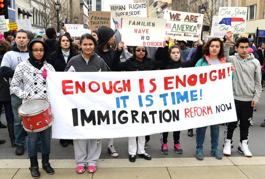 There are many issues that immigrants are facing and one is paying an unnecessary large amount of money just to become a citizen in the United States. 
Photo credit: Creative Commons Photo credit: Creative Commons