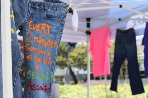 Falcon Safe hosted the Clothesline Project on campus on Wednesday in honoring Sexual Assault Awareness Month and Denim Day. 