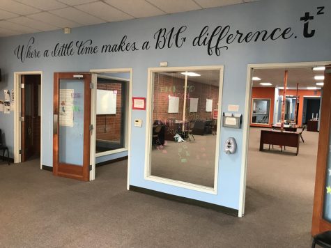 This is a photo of a school room where students learn.