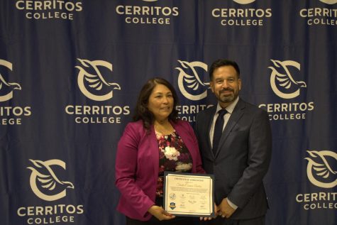 Trustee Avalos and Dr. Fierro