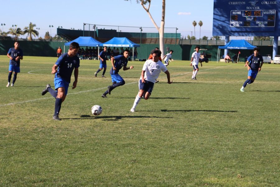 Men’s Soccer rolls through San Diego Mesa 5-1