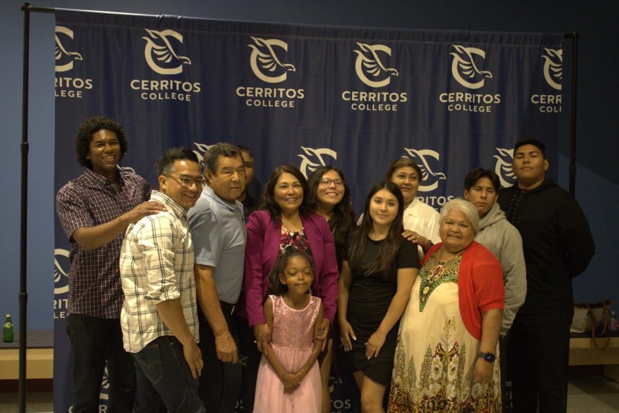 Trustee Avalos and her family