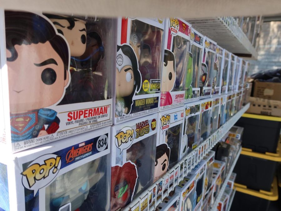 Mannys BobbleHeads offered a variety of different Funko Pops which were all available to purchase by visitors, March 18. 