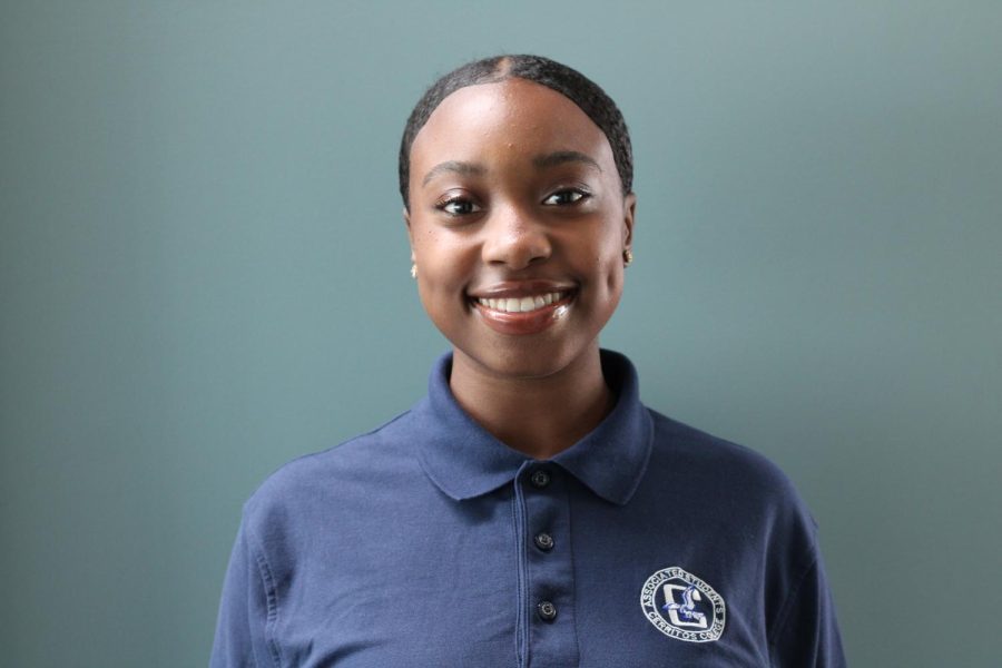 Jacki Scott poses for a headshot as she was just announced to be the next student trustee for Cerritos College.