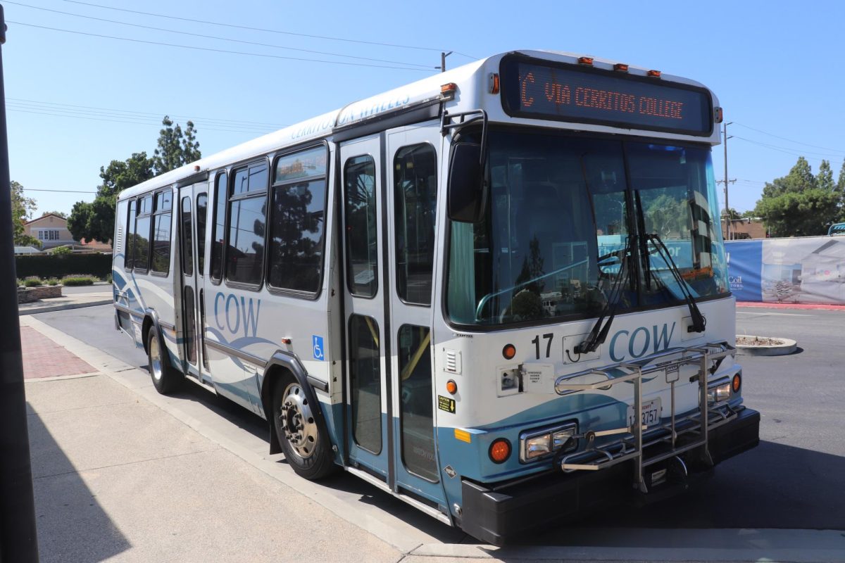 The city of Cerritos is considering cutting the Cerritos on Wheels bus program. 