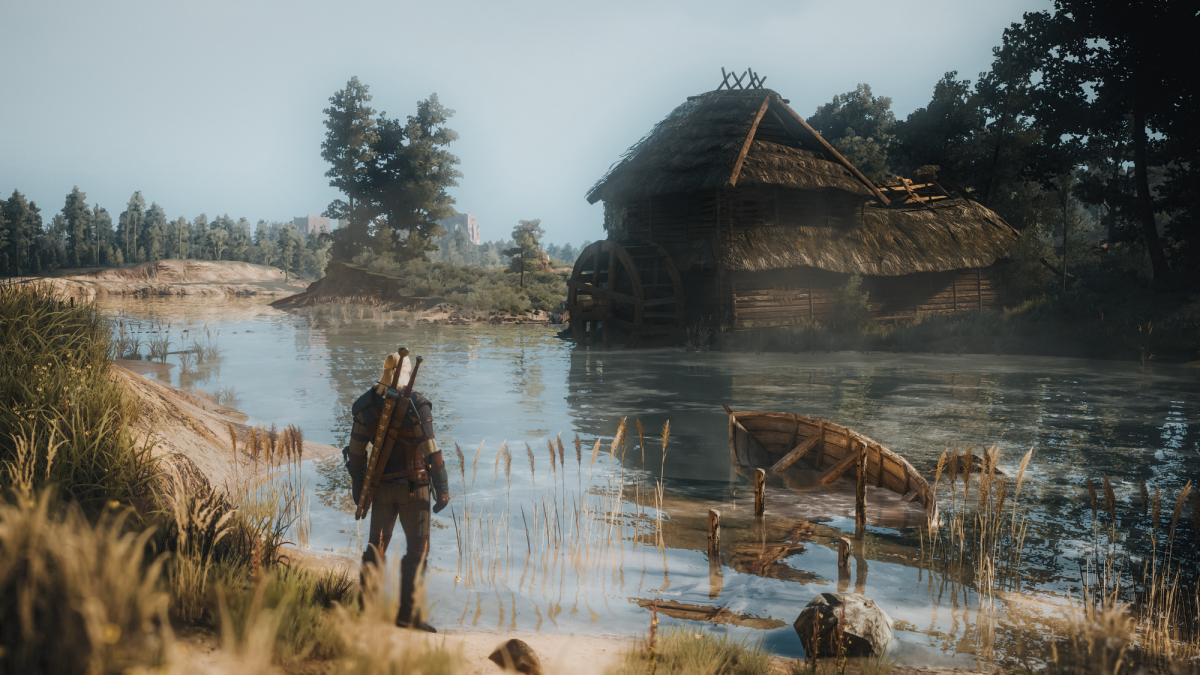 Geralt of Rivia faces down a land of adventure.