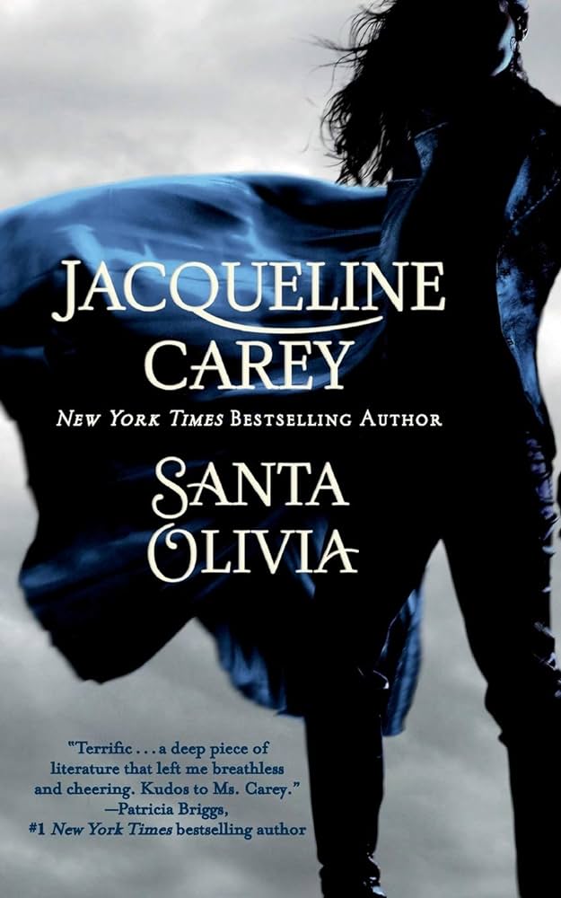 Loup Garron stands ready to dispense some vigilante justice in Jacquline Careys 2009 novel.