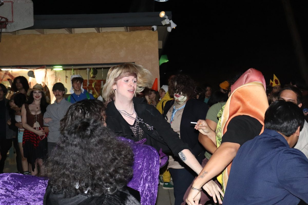 With the spirits of punk and Halloween reverberating, the crowd erupted into energetic mosh pits throughout the night. 