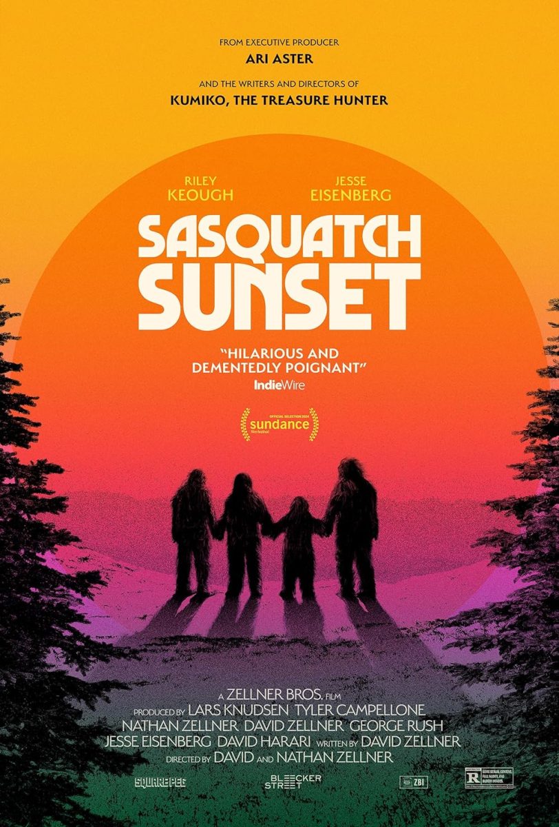 Official Sasquatch Sunset movie poster. 