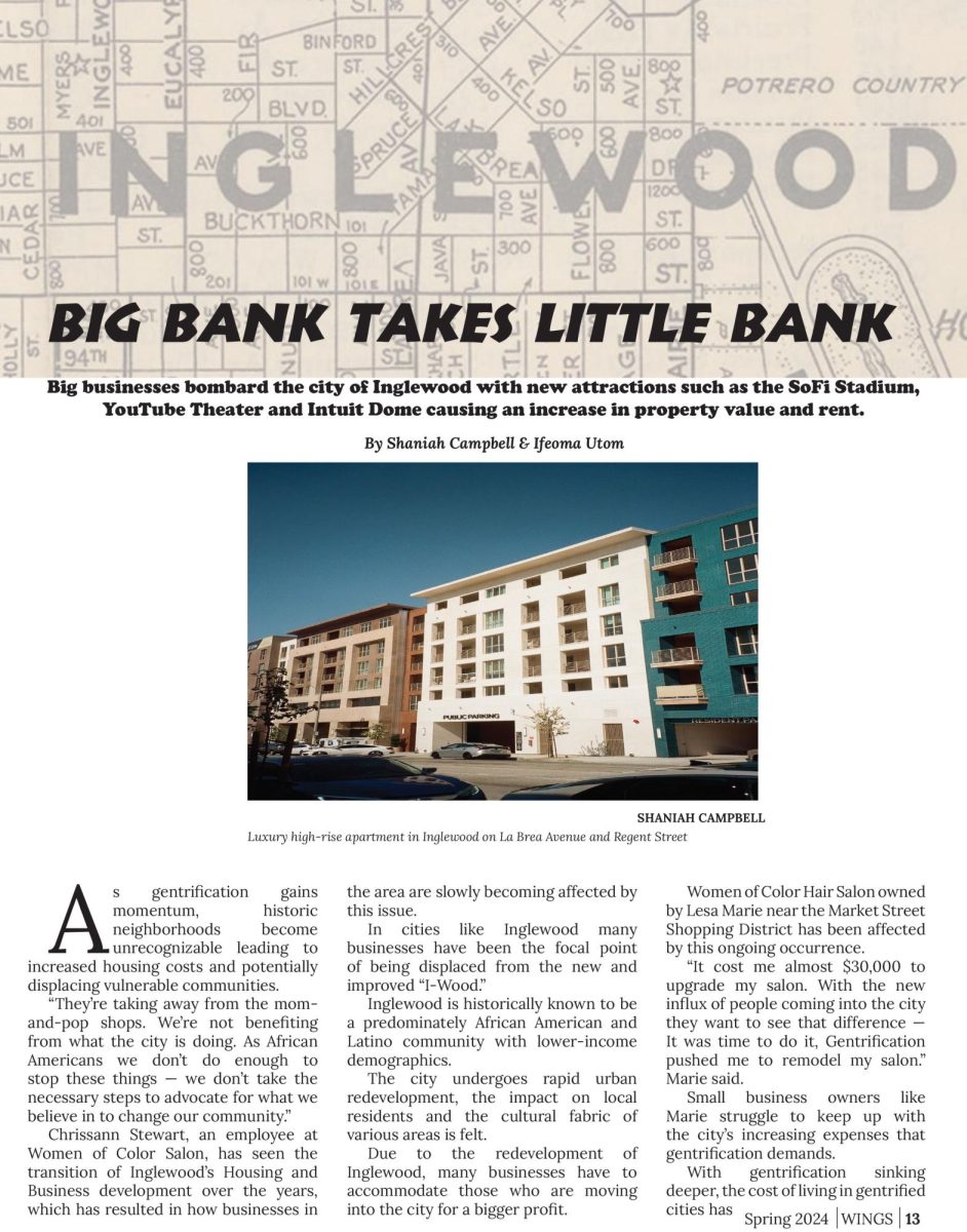 Wings Magazine Spring 2024 - Big bank takes little bank