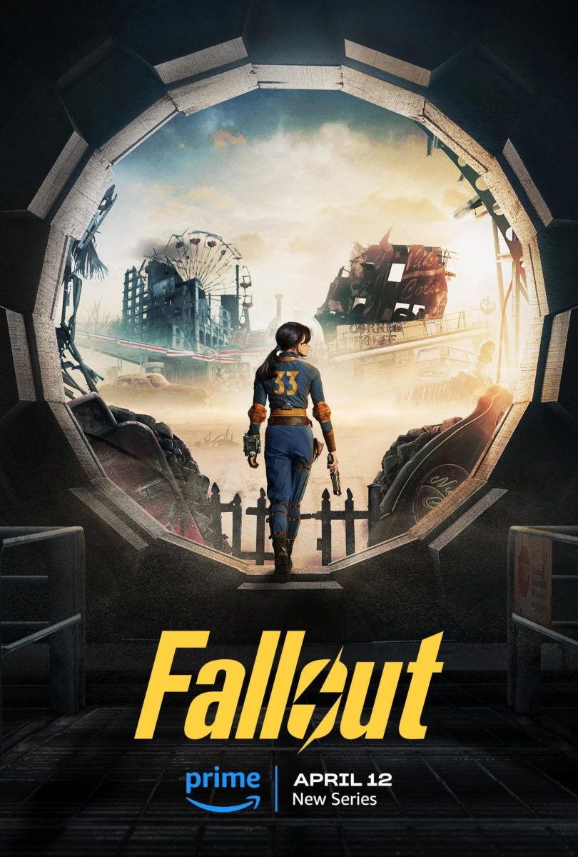 Official Fallout poster for the show on Prime Video. Photo credit: Amazon Studios
