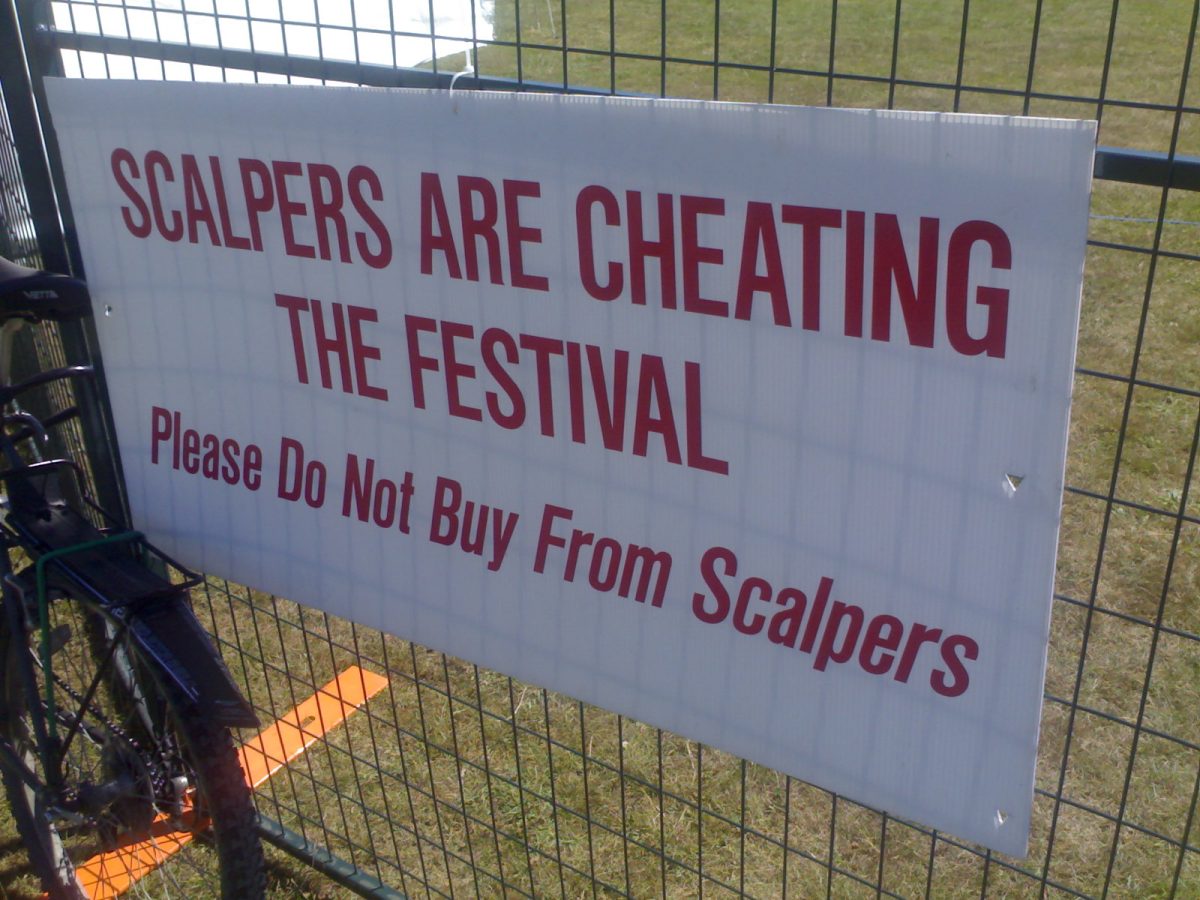 The Scalpers Are Cheating The Music Festivals.